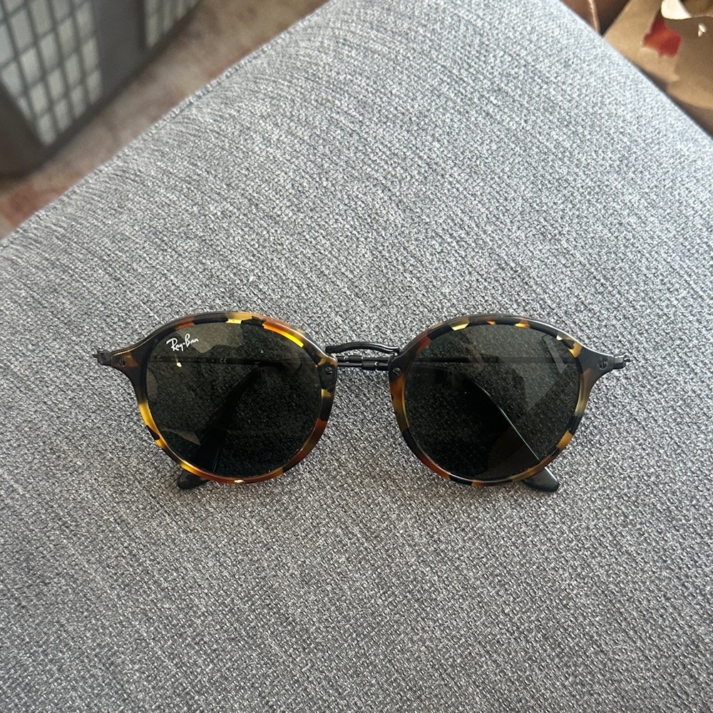 Ray-Ban Round Fleck Sunglasses